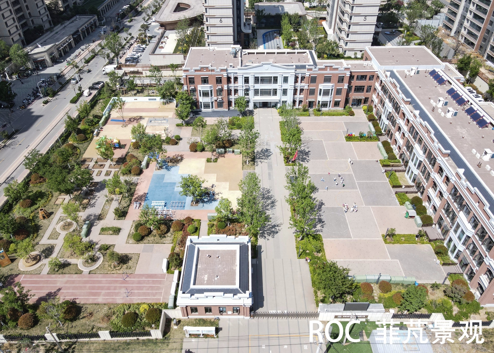 一幼銀豐園鳥瞰圖